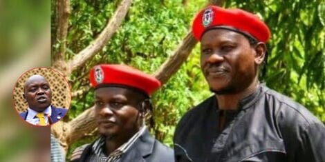 a photo collage on nandi senator arap cherargei and kenyan activists bob njagi and nicholas oyoo 2